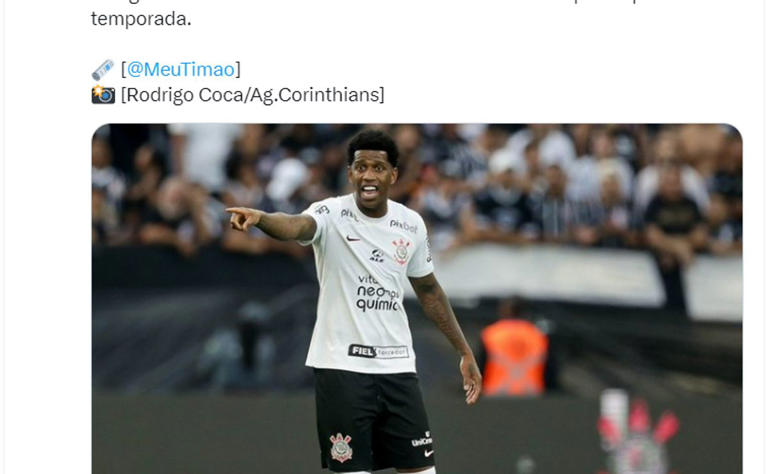 Corinthians decide não renovar com ídolo do elenco