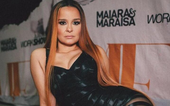 Maiara surge de maiô e mostra boa forma durante caminhada após perder mais de 20 quilos