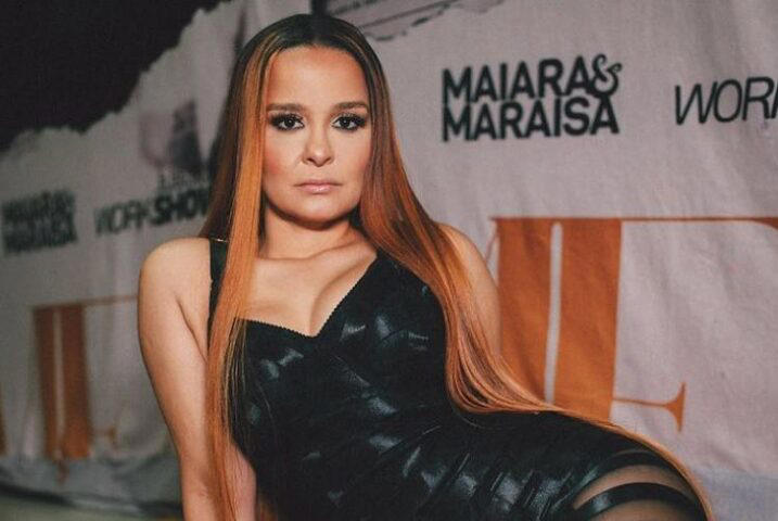 Maiara surge de maiô e mostra boa forma durante caminhada após perder mais de 20 quilos