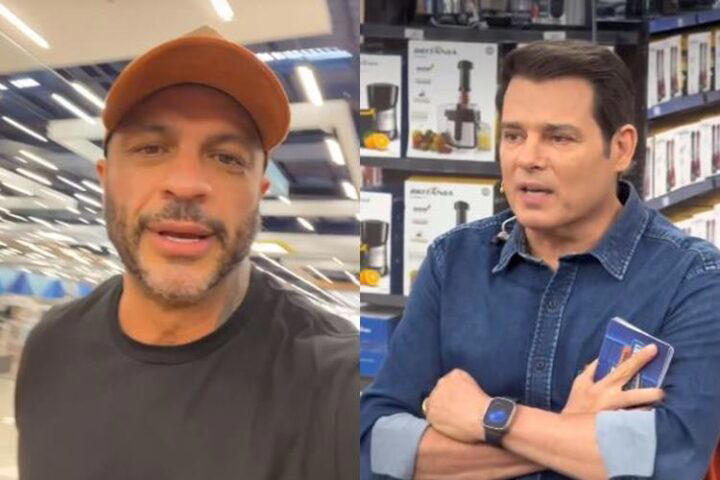 Kleber Bambam se revolta com Celso Portiolli e invade gravação para tirar satisfação: “te derrubo em 60 segundos”