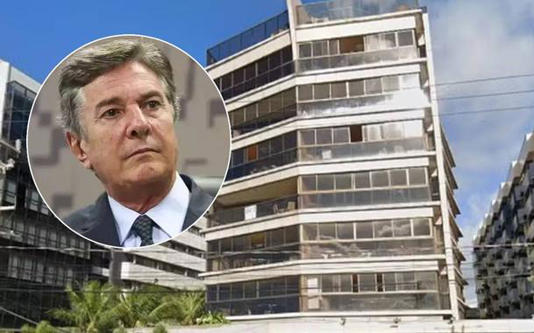 Collor deixa presídio e cumprirá pena em cobertura de 600 m² na orla de Maceió