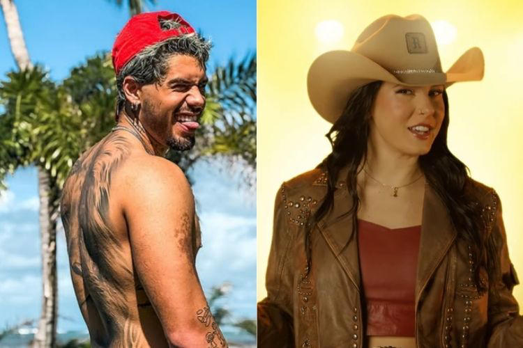 Zé Felipe chega de avião à cidade de Ana Castela e reacende rumores de affair