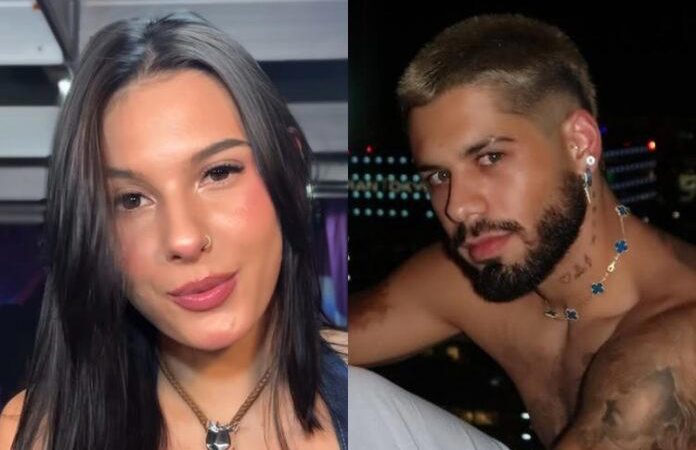 Ana Castela e Zé Felipe aproveitam a noite juntos e detalhes vem à tona