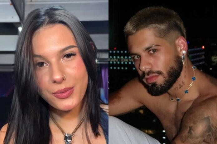 Ana Castela e Zé Felipe aproveitam a noite juntos e detalhes vem à tona