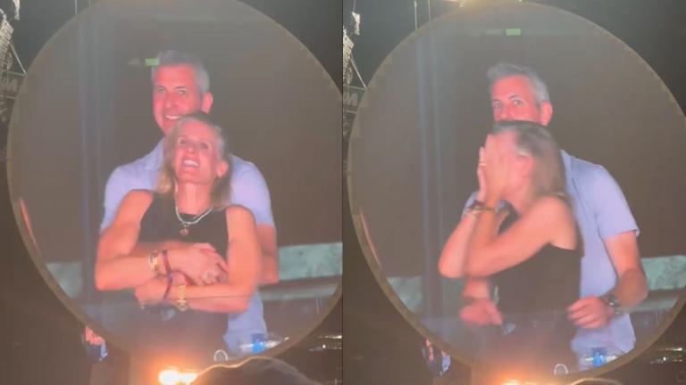 Marido de executiva também estava no show do Coldplay com outra mulher