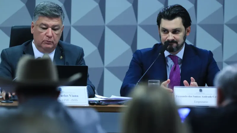 CPMI do INSS: Fernando Cavalcanti, que teve bens apreendidos, é ouvido