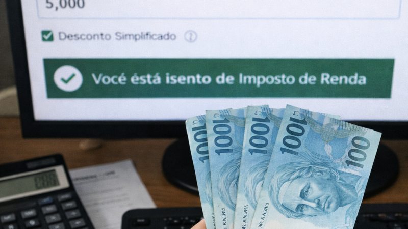 Receita atualiza tabela do IR e amplia isenção para quem ganha até R$ 5 mil