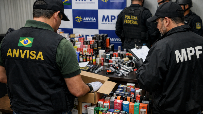Anvisa e MPF unem forças no combate ao comércio de cigarro eletrônico