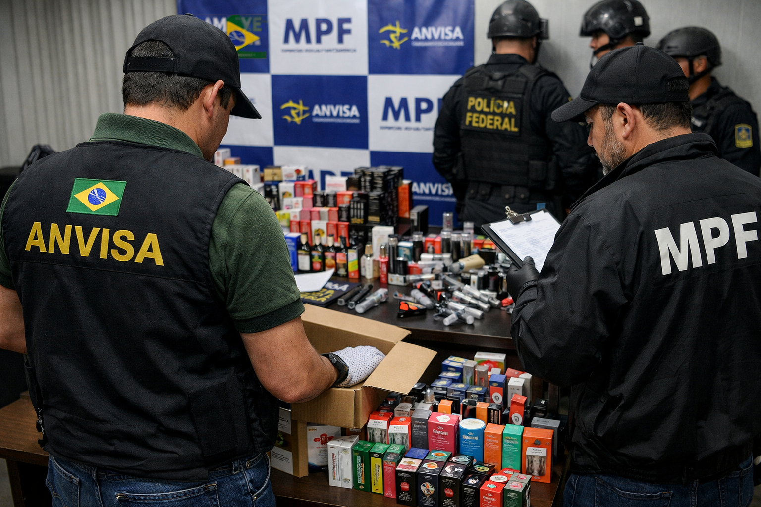 Anvisa e MPF unem forças no combate ao comércio de cigarro eletrônico