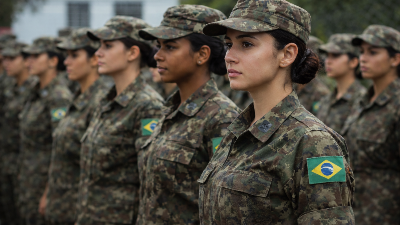 Seleção complementar para serviço militar feminino termina nesta sexta