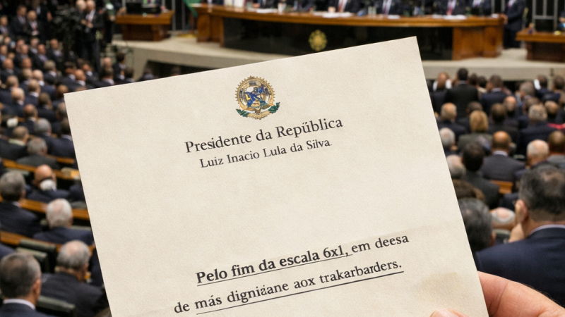 Abertura do Congresso Nacional: por carta, Lula pede fim da escala 6×1