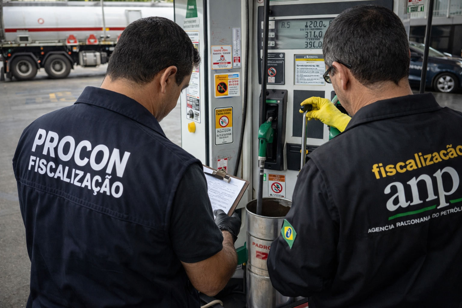 Fiscalização flagra fraudes em postos e aplica sanções no país