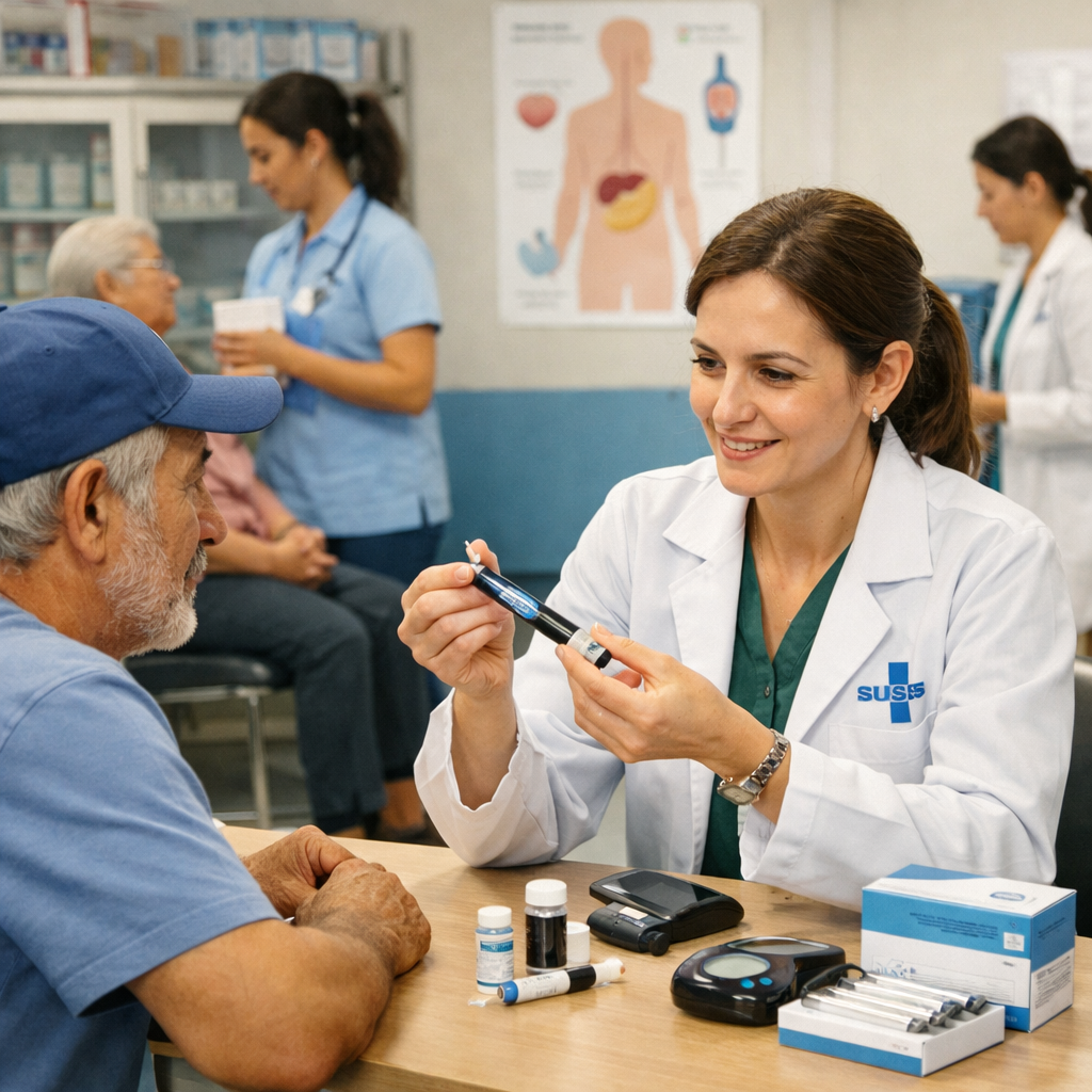 SUS inicia troca de insulina e amplia tratamento moderno para diabetes