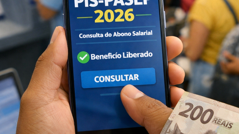 Consulta ao PIS-Pasep 2026 já está liberada; quase 27 milhões de pessoas têm direito esse ano
