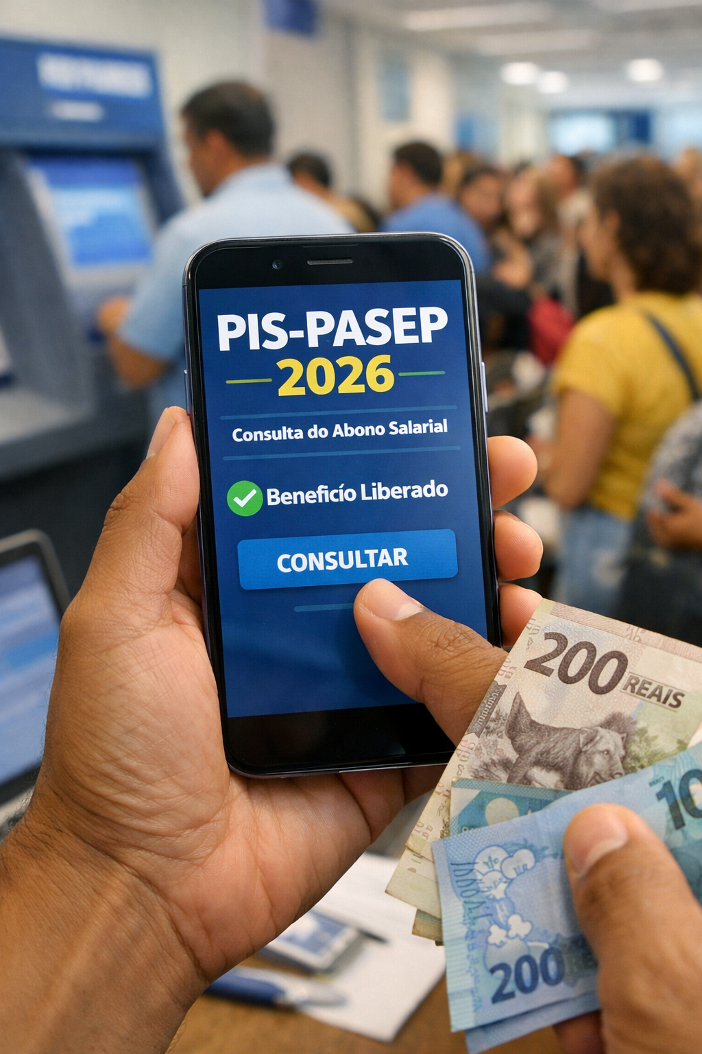 Consulta ao PIS-Pasep 2026 já está liberada; quase 27 milhões de pessoas têm direito esse ano