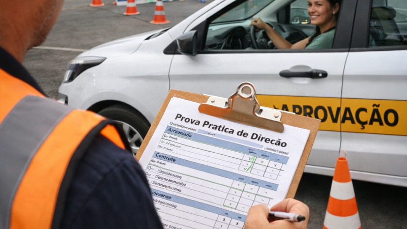 Prova prática para carteira de motorista ganha novo modelo