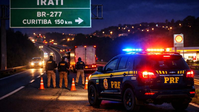 Acidente de grande proporção interdita BR277 – Irati