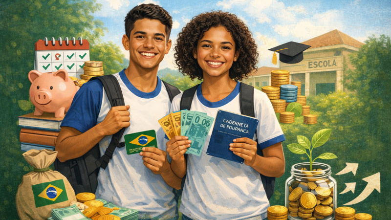 MEC atualiza regras do programa Pé-de-Meia para este ano