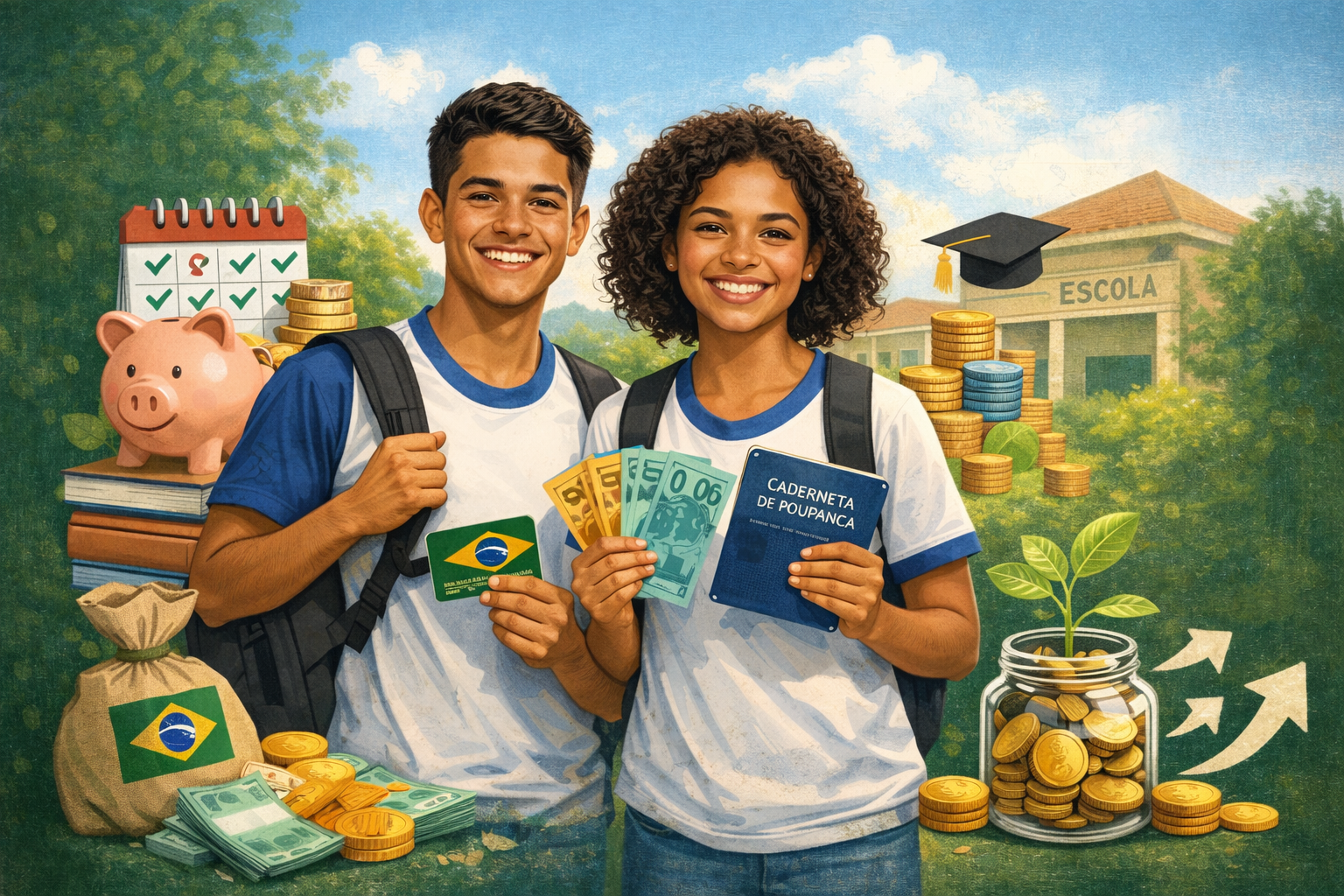 MEC atualiza regras do programa Pé-de-Meia para este ano