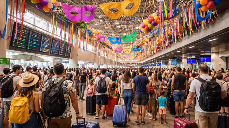 Aeroportos da Infraero devem receber 120 mil passageiros no Carnaval