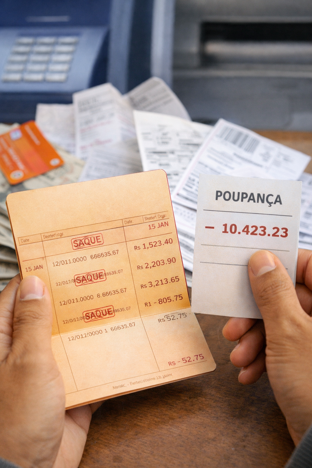 Gastos de janeiro pressionam e poupança registra mais saques do que depósitos na poupança no 1o mes do ano