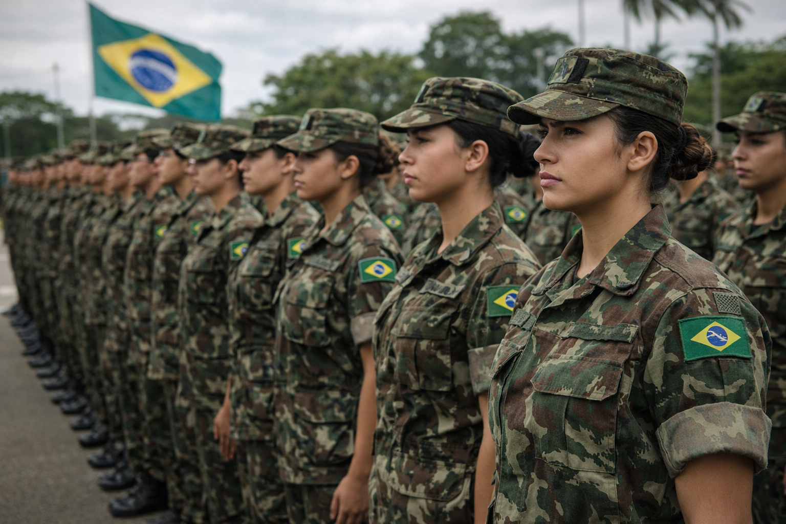 Mulheres avançam no ingresso ao Serviço Militar em todo o país