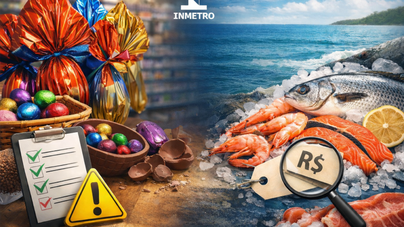 Inmetro orienta consumidores sobre compra de ovos de Páscoa e pescados