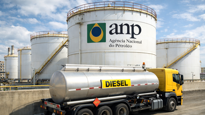 Agência Nacional do Petróleo informa que RS tem estoques de diesel