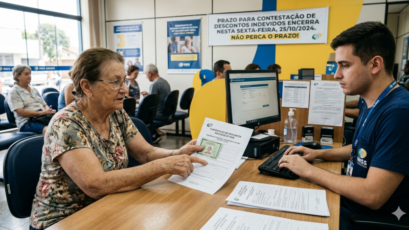 Vai até sexta o prazo para contestar descontos indevidos do INSS