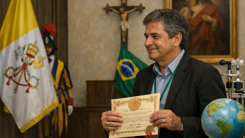 Papa Leão XIV nomeia climatologista brasileiro para conselho da Igreja