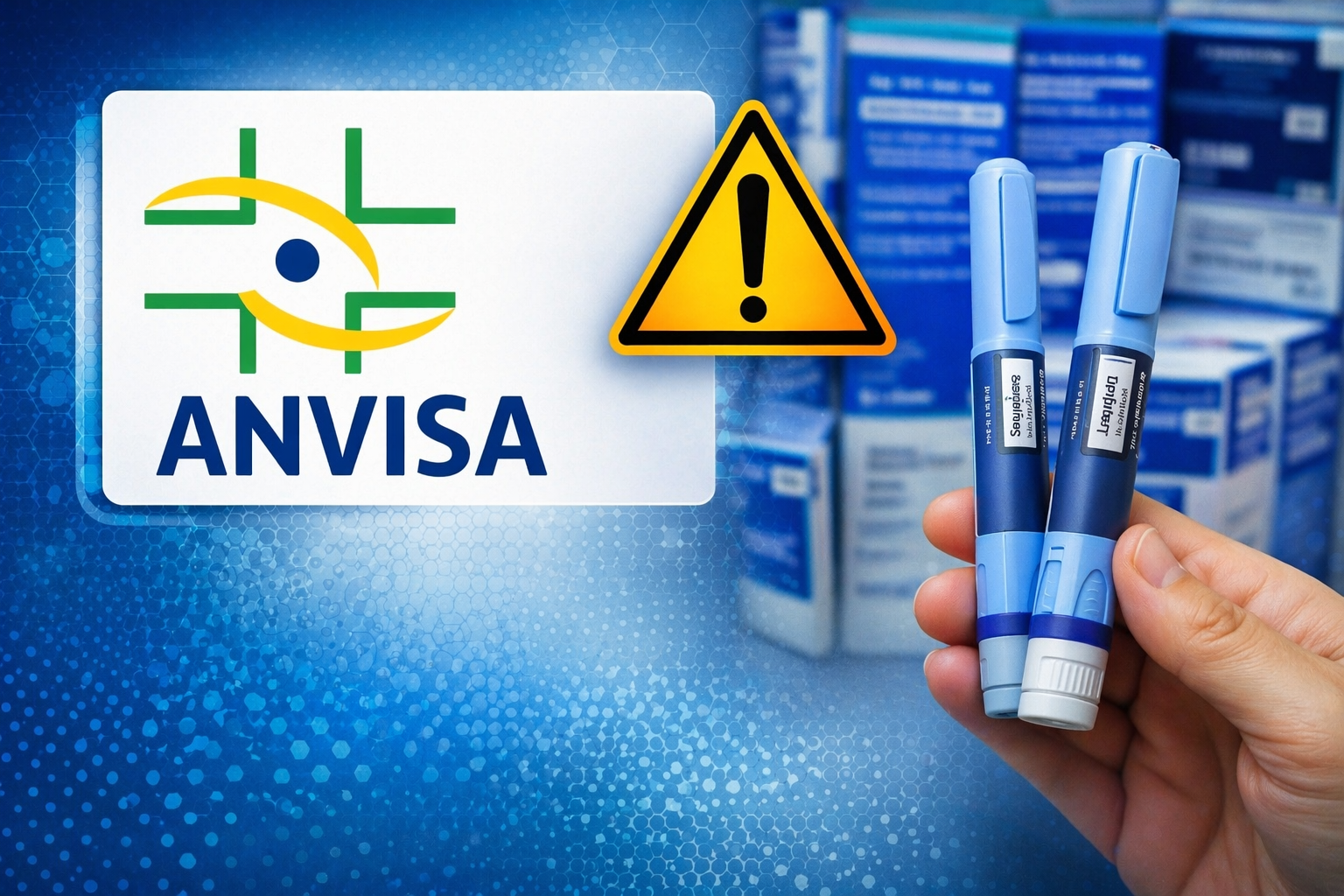 Anvisa endurece regras para canetas emagrecedoras no Brasil