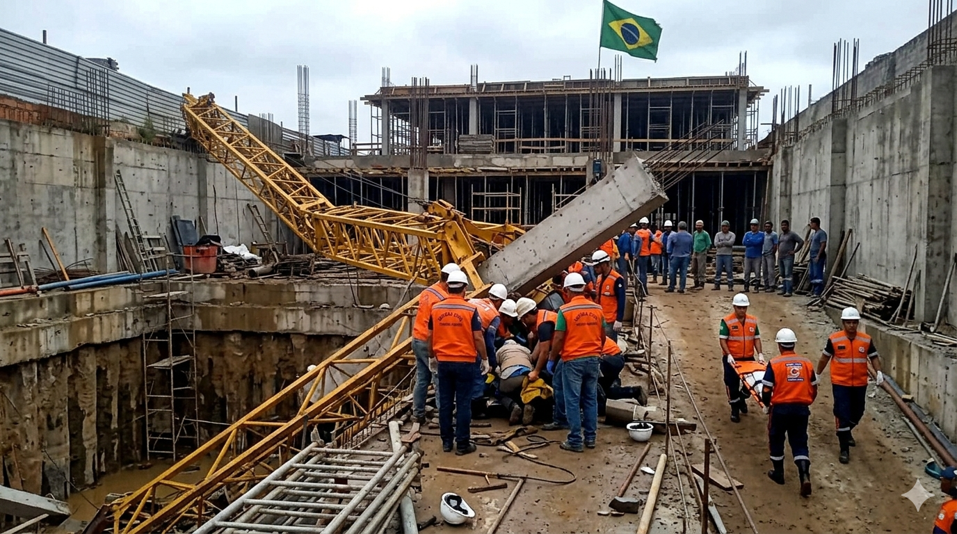 crie um imagem realista e sem legendas com base na informação para uma manchete: