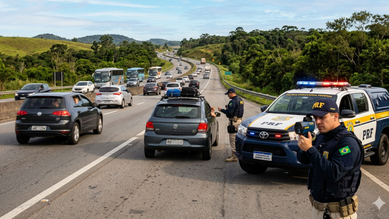 PRF reforça fiscalização durante feriado da Semana Santa