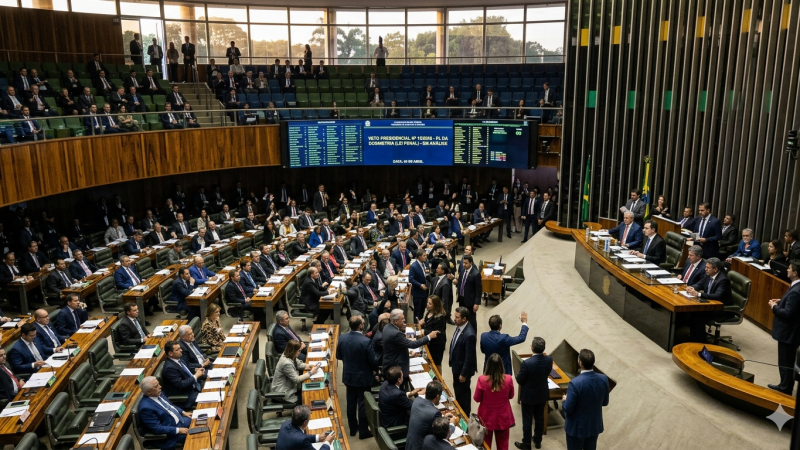 Congresso deve analisar veto de Lula ao PL da Dosimetria no dia 30