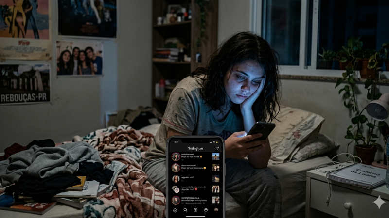 Uso de redes sociais afeta na qualidade de vida e bem-estar dos jovens