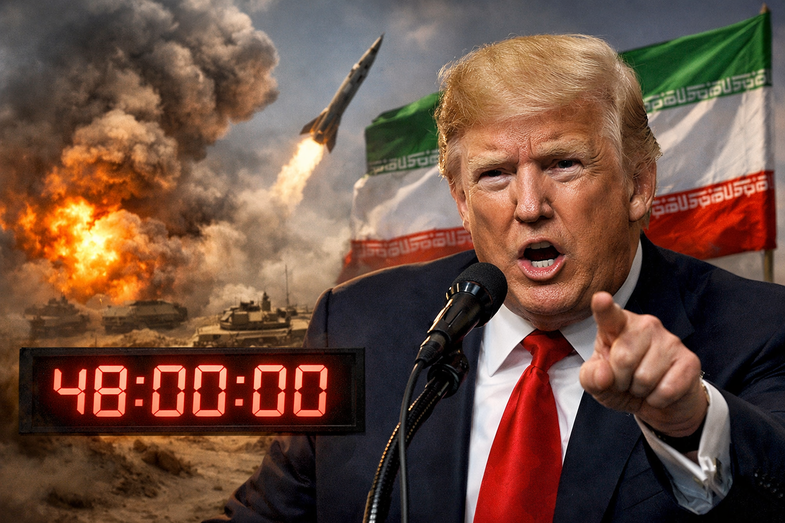 Trump ameaça Irã e cobra acordo em 48 horas