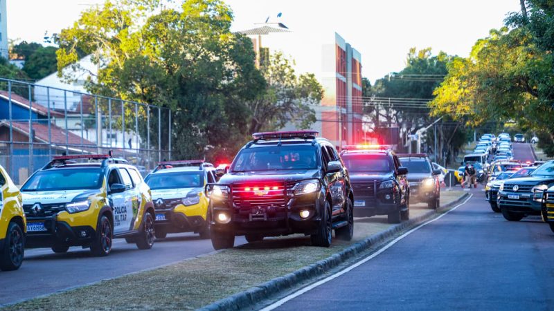 Operação Sinergia II mobiliza forças de segurança e reforça policiamento em Curitiba
