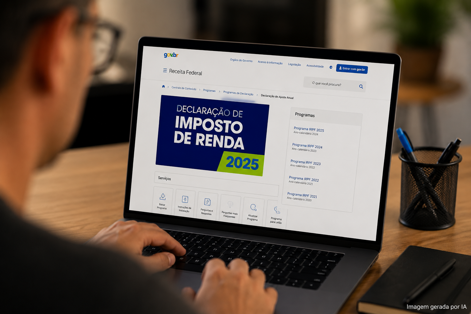 Receita já recebeu 69% das declarações de imposto de renda previstas