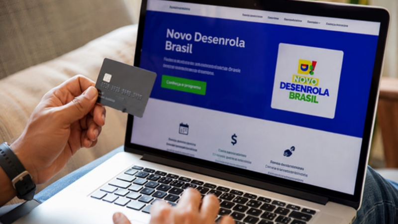 Site falso usa Novo Desenrola Brasil para aplicar golpes