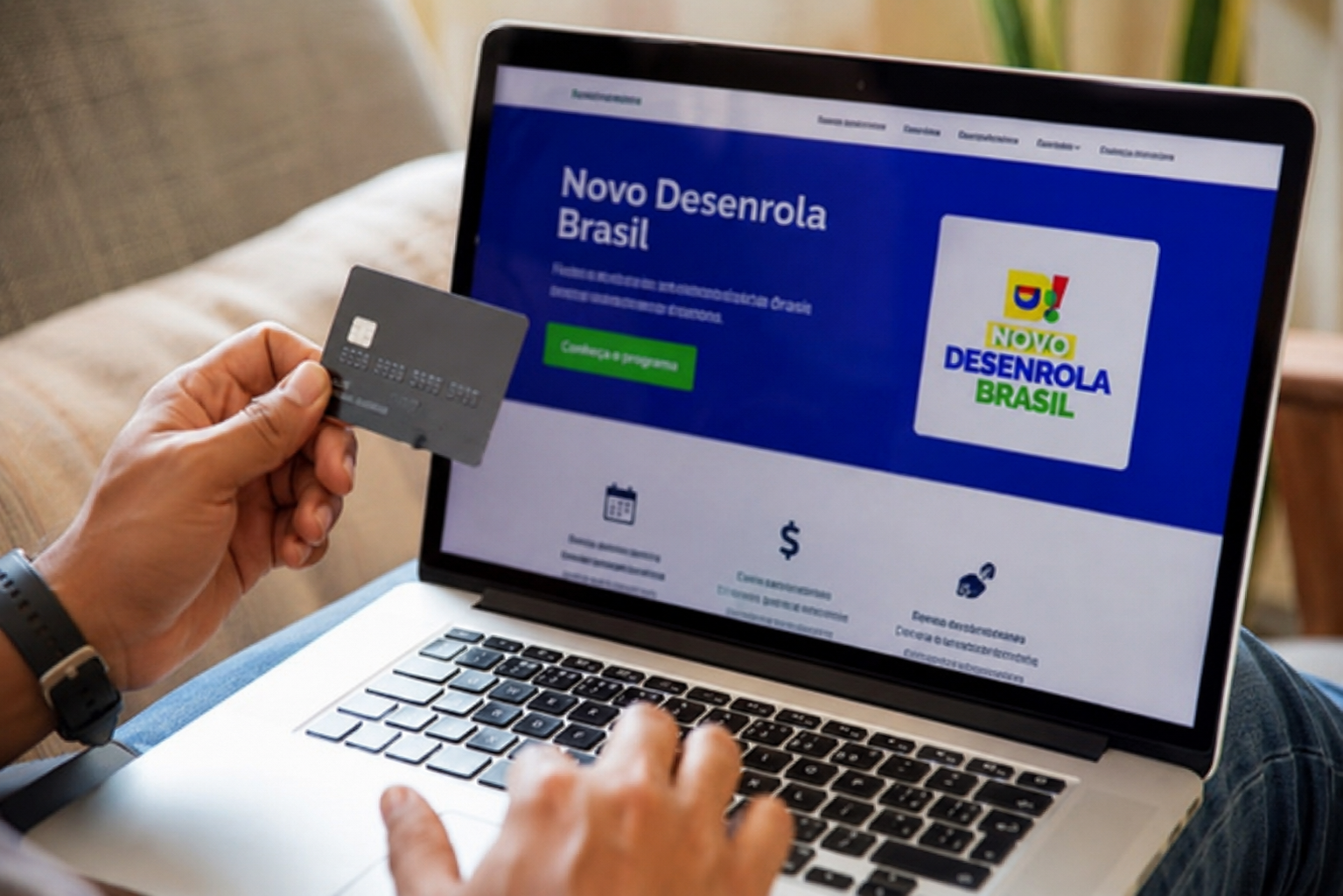 Site falso usa Novo Desenrola Brasil para aplicar golpes