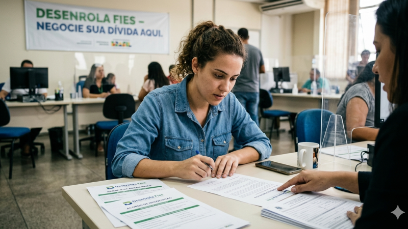 Negociações de dívidas pelo Desenrola Fies começam nesta quarta-feira
