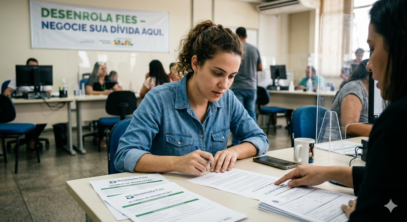 Negociações de dívidas pelo Desenrola Fies começam nesta quarta-feira