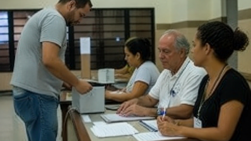 Eleitor pode se inscrever como mesário voluntário nas eleições de 2026