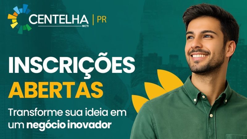 Abertas inscrições para o programa que investirá R$ 4,6 milhões em startups e negócios inovadores