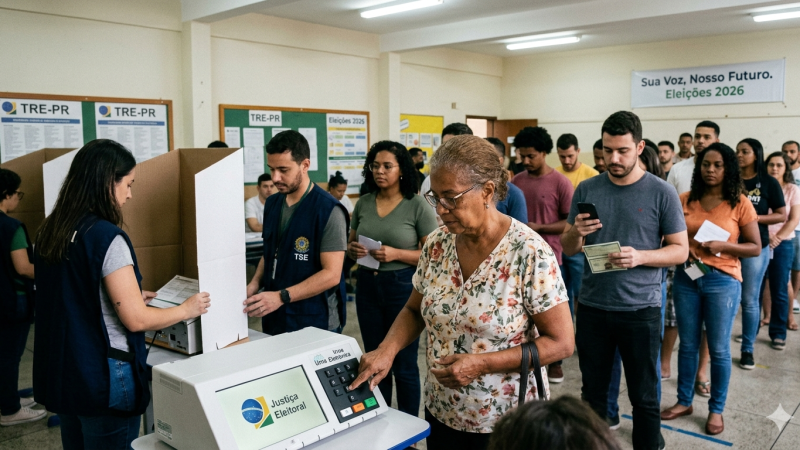 Brasil tem 158 milhões de eleitores aptos a votar em 2026, divulga TSE