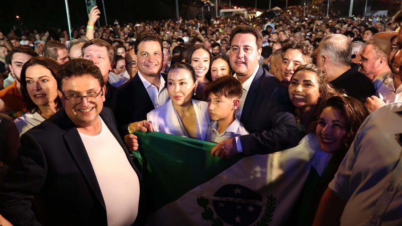Governador Ratinho Junior inaugura a Ponte de Guaratuba, antigo sonho dos paranaenses