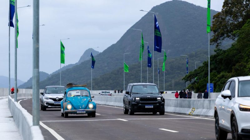 Trânsito liberado: Ponte de Guaratuba está definitivamente aberta ao tráfego de veículos