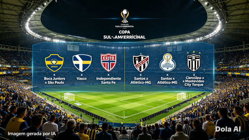 Copa Sul-Americana define confrontos das quartas de final