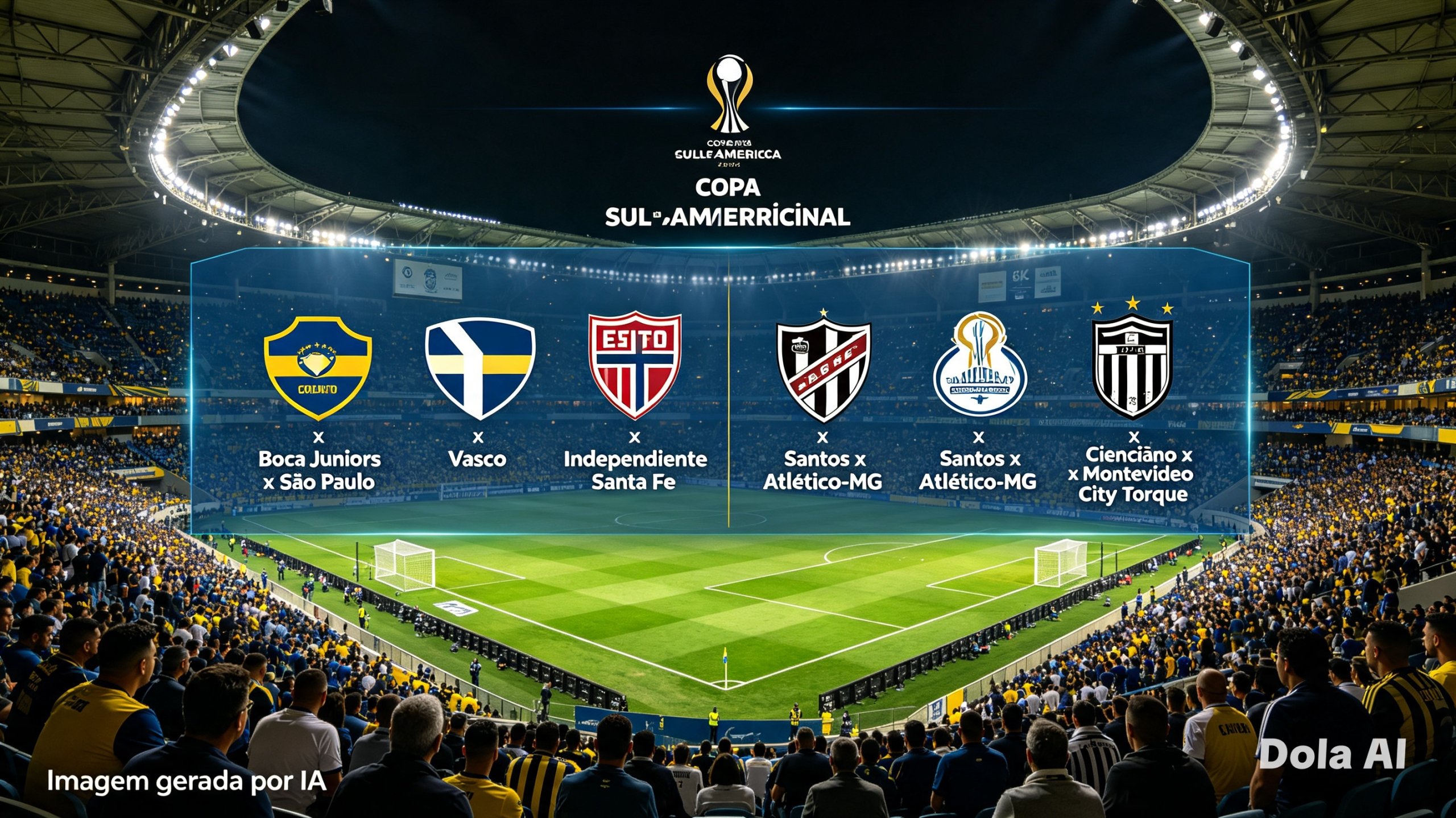 Copa Sul-Americana define confrontos das quartas de final