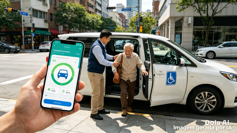 Apps de transporte vão ter que esclarecer sobre atendimento a idosos